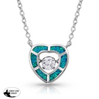New! River Of Lights Dancing Heart Necklace Posted.* From Wester