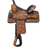 NEW! The Royal King Youth Priddy Pleasure Saddle Gullet: 7½" FQHB - Country Scene Saddlery and Pet Supplies