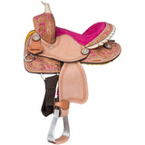 Royal King Pasadena Youth Barrel Saddle - Country Scene Saddlery and Pet Supplies