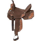 NEW! Tough1 Milo Overlay Saddle Brown - Country Scene Saddlery and Pet Supplies