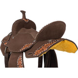 NEW! Tough1 Milo Overlay Saddle Brown - Country Scene Saddlery and Pet Supplies