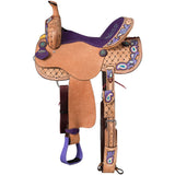 New! Tough1 Americana Barrel Saddle