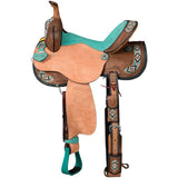 New! Tough1 Taos Barrel Saddle