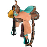 New! Tough1 Taos Barrel Saddle