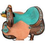 New! Tough1 Taos Barrel Saddle