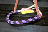 Showman ® Nylon Tie Down- Black/ Purple - Country Scene Saddlery and Pet Supplies