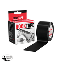 New! Rocktape Equine 5M By 5Cm Posted. / Black