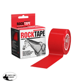 New! Rocktape Equine 5M By 5Cm Posted. / Red