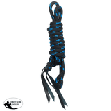 Rope Reins Loop End Black/Blue