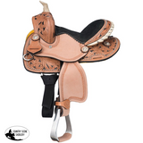 Royal King Pasadena Youth Barrel Saddle 10 / Saddle only / Black Roper Saddle