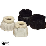 Rubber Bell Boots with Fleece - Country Scene Saddlery and Pet Supplies