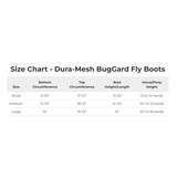 Schneiders® Dura-Mesh Limited Edition Butterfly BugGard Fly Boots - Set of 4 - Country Scene Saddlery and Pet Supplies