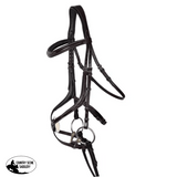 Schneiders® Ergonomic Monocrown Figure 8 Bridle With Removable Fleece Cob English Bridle