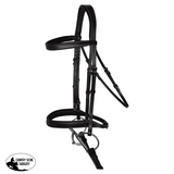 Schneiders® Flat Padded Hunter Bridle with Fancy Stitching - Country Scene Saddlery and Pet Supplies
