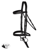 Schneiders® Flat Padded Hunter Bridle with Fancy Stitching - Country Scene Saddlery and Pet Supplies