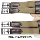 Schneiders® Leather Shoulder Ease Girth with Removable Fleece Liner - Country Scene Saddlery and Pet Supplies