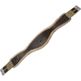 Schneiders® Leather Shoulder Ease Girth With Removable Fleece Liner Western Pads