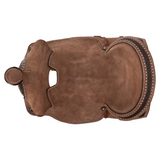 Schneiders® Studded Roughout Barrel Saddle - Country Scene Saddlery and Pet Supplies