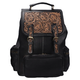 Schneiders® Tooled Leather Backpack - Country Scene Saddlery and Pet Supplies