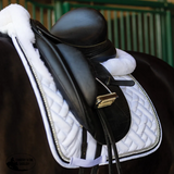 Schneiders Satin Dressage Pad with Bling - Country Scene Saddlery and Pet Supplies