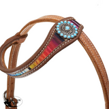 Serape Collection One Ear Headstall - Country Scene Saddlery and Pet Supplies