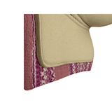 SH3001 Showman ® 36” X 34” Wool Top Contoured Memory Felt Bottom Saddle Pad – Southwest - Country Scene Saddlery and Pet Supplies