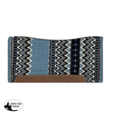SH3001 Showman ® 36” X 34” Wool Top Contoured Memory Felt Bottom Saddle Pad – Southwest - Country Scene Saddlery and Pet Supplies