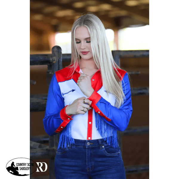 Short Go Fringe Performance Shirt Western Shirts