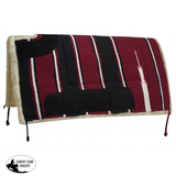 Showman 30" x 30" Navajo cut back saddle pad Kodel fleece - Country Scene Saddlery and Pet Supplies