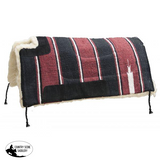Showman 30" x 30" Navajo cut back saddle pad Kodel fleece - Country Scene Saddlery and Pet Supplies