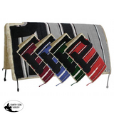 Showman 30" x 30" Navajo cut back saddle pad Kodel fleece - Country Scene Saddlery and Pet Supplies