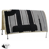 Showman 30" x 30" Navajo cut back saddle pad Kodel fleece - Country Scene Saddlery and Pet Supplies