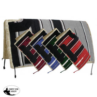 New! Showman 30 X Navajo Cut Back Saddle Pad Kodel Fleece