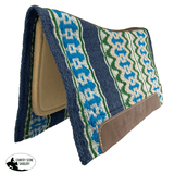 Showman 36" X 34" Wool Top Contoured Memory Felt Bottom Saddle Pad - Dusk - Country Scene Saddlery and Pet Supplies