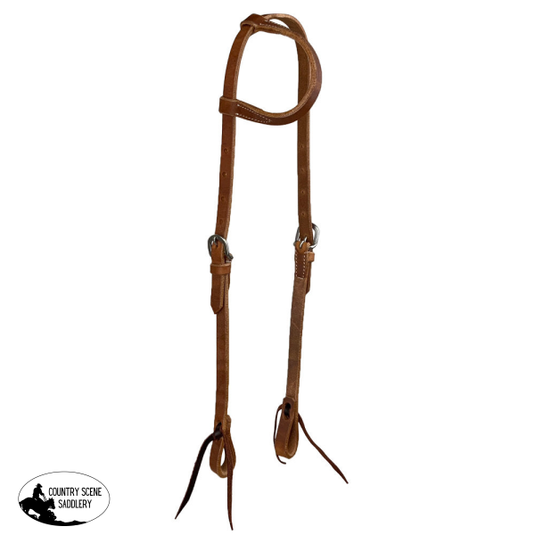 Showman Argentina Cow Leather One Ear Headstall Reins