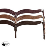 Showman™ breastcollar is 2" wide with 0.75" tugs. - Country Scene Saddlery and Pet Supplies