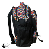 Showman Bright Pink Aztec Tactical Backpack Handbags