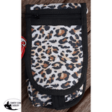 Showman Cordura Phone/ Accessory Pouch- Cheetah - Country Scene Saddlery and Pet Supplies