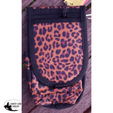 Showman Cordura Phone/ Accessory Pouch- Leopard - Country Scene Saddlery and Pet Supplies