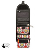 Showman Cordura Phone/ Accessory Pouch- Red Aztec - Country Scene Saddlery and Pet Supplies
