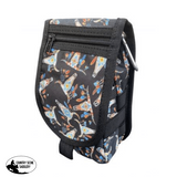 Showman Cordura Phone/ Accessory Pouch- Steerhead - Country Scene Saddlery and Pet Supplies