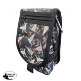 Showman Cordura Phone/ Accessory Pouch- Steerhead - Country Scene Saddlery and Pet Supplies