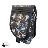 Showman Cordura Phone/ Accessory Pouch- Steerhead - Country Scene Saddlery and Pet Supplies