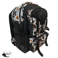 Showman Cow Print Tactical Backpack Handbags
