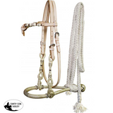 Showman Fine quality rawhide core show bosal. - Country Scene Saddlery and Pet Supplies