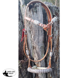 Showman Fine quality rawhide core show bosal. - Country Scene Saddlery and Pet Supplies