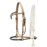 Showman Fine quality rawhide core show bosal. - Country Scene Saddlery and Pet Supplies
