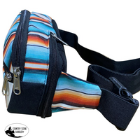 Showman Hip Pack (Fanny Pack) Bag With Serape Print Design Fanny Packs / Bum Bags