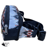 Showman Hip Pack (Fanny Pack) Bag with Gray Aztec design - Country Scene Saddlery and Pet Supplies