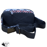 Showman Hip Pack (Fanny Pack) Bag with Gray Aztec design - Country Scene Saddlery and Pet Supplies